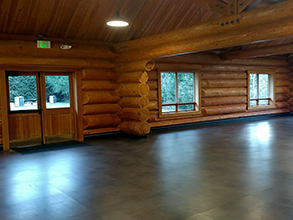 Island Lake Community Building - Inside