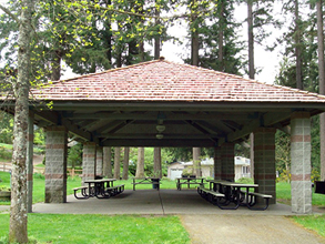 Island Lake Park Picnic Shelter 