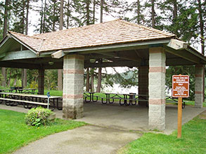 Island Lake Park Picnic Shelter 