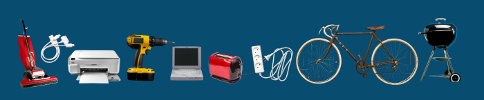 scrap metal and electronics banner