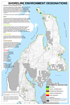 Map of North Kitsap Shoreline Designations