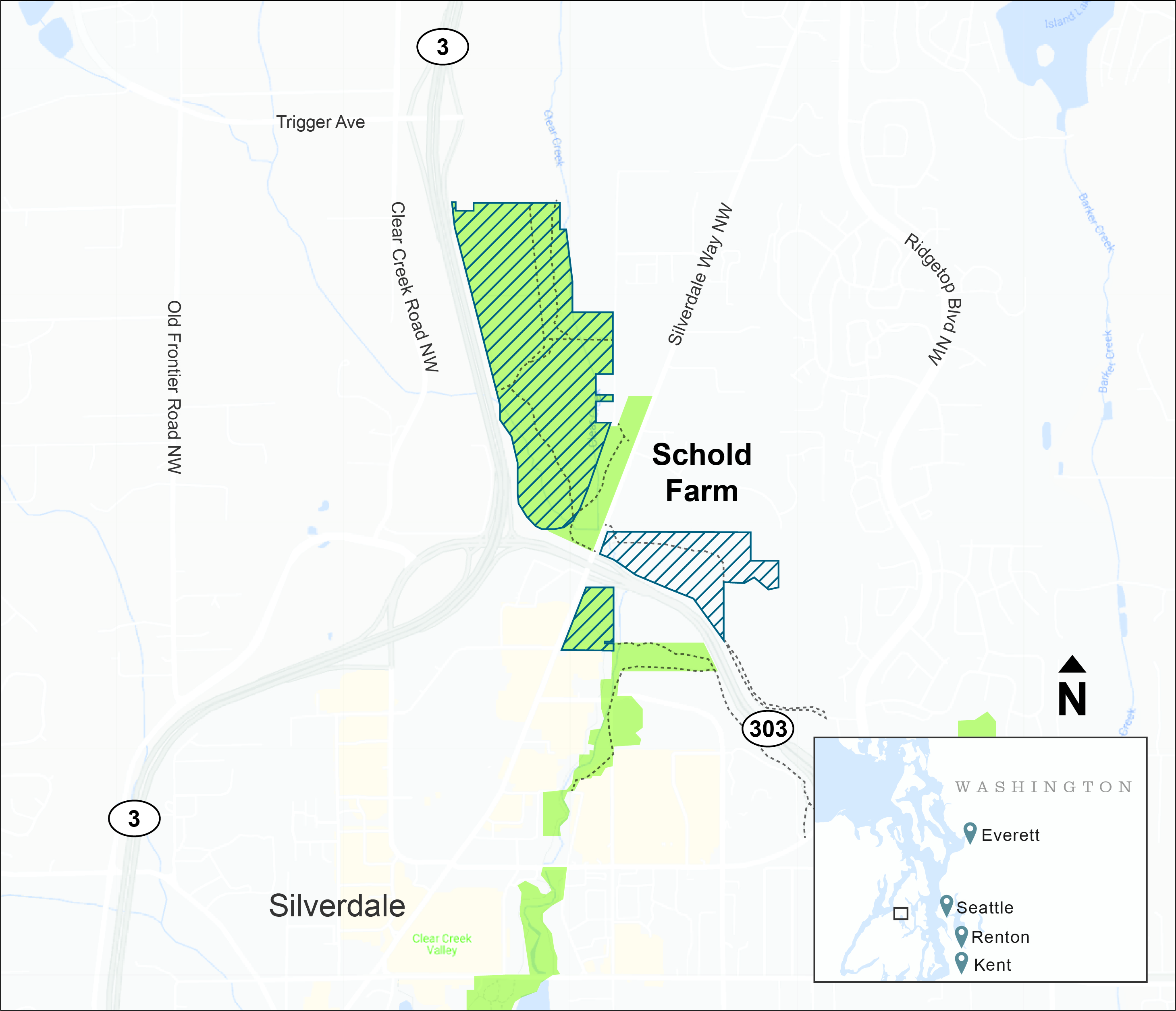 Schold Farm Vicinity Map